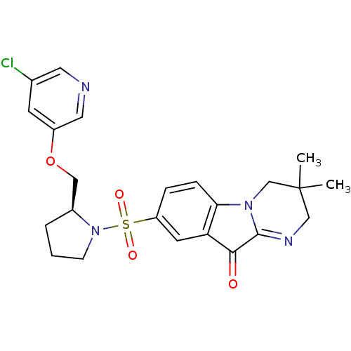 Chemical structure of BindingDB Monomer ID 35203