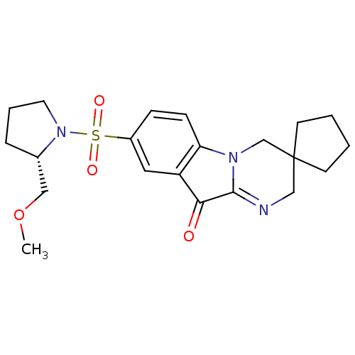 Chemical structure of BindingDB Monomer ID 35222