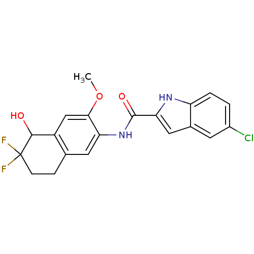 Chemical structure of BindingDB Monomer ID 35347