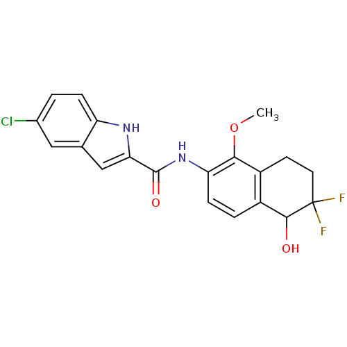 Chemical structure of BindingDB Monomer ID 35348