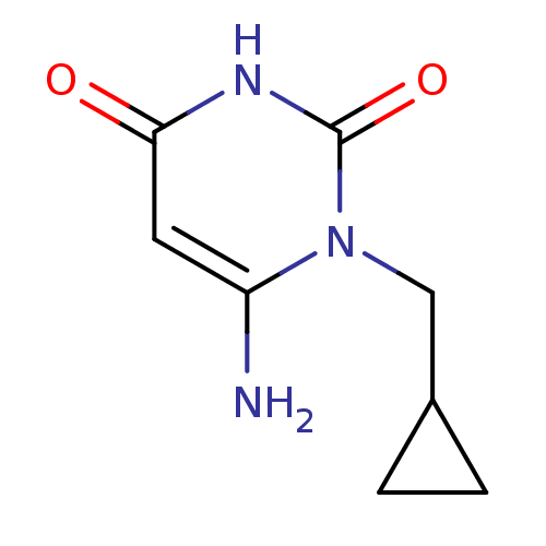 Chemical structure of BindingDB Monomer ID 35460