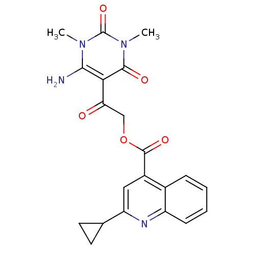 Chemical structure of BindingDB Monomer ID 35465