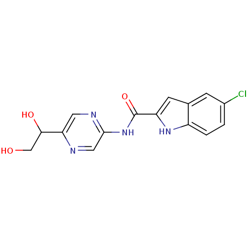 Chemical structure of BindingDB Monomer ID 35638