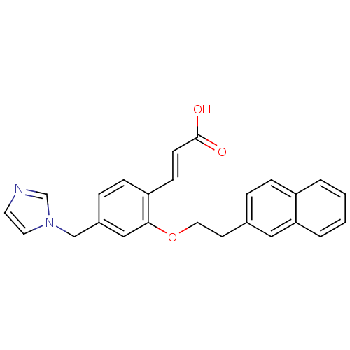 Chemical structure of BindingDB Monomer ID 35854