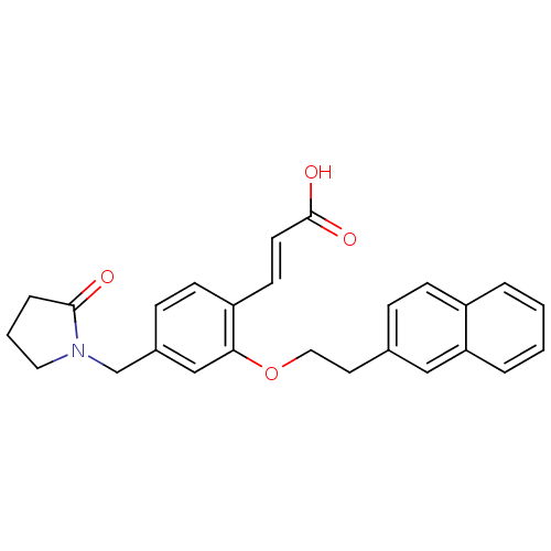 Chemical structure of BindingDB Monomer ID 35856
