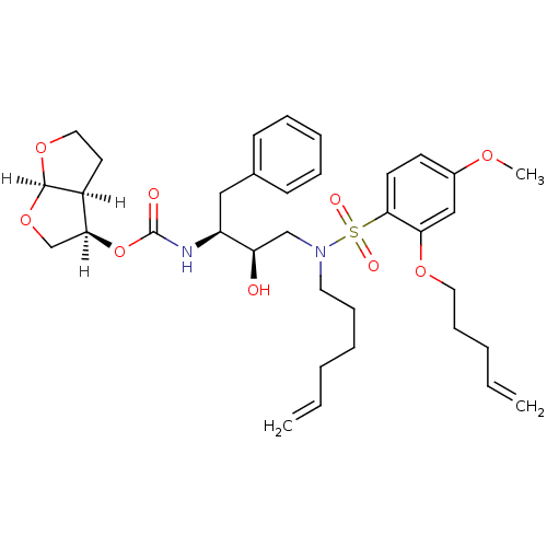 Chemical structure of BindingDB Monomer ID 35957