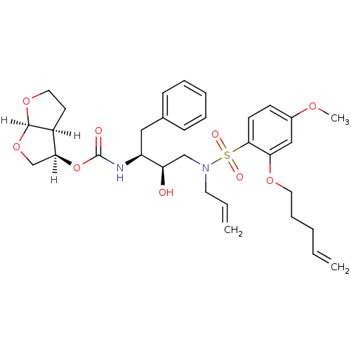 Chemical structure of BindingDB Monomer ID 35961