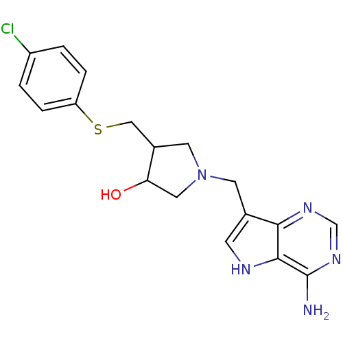 Chemical structure of BindingDB Monomer ID 36498