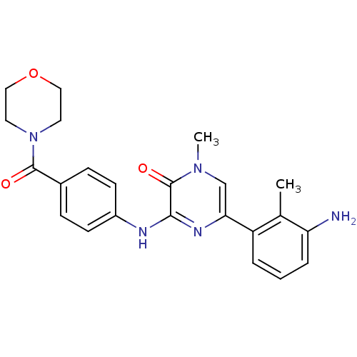 Chemical structure of BindingDB Monomer ID 36517
