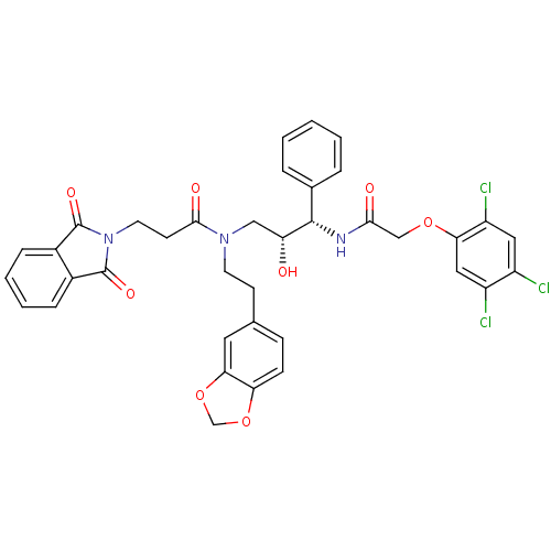 Chemical structure of BindingDB Monomer ID 36560