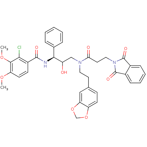 Chemical structure of BindingDB Monomer ID 36561