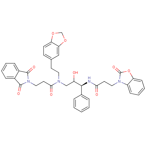 Chemical structure of BindingDB Monomer ID 36562