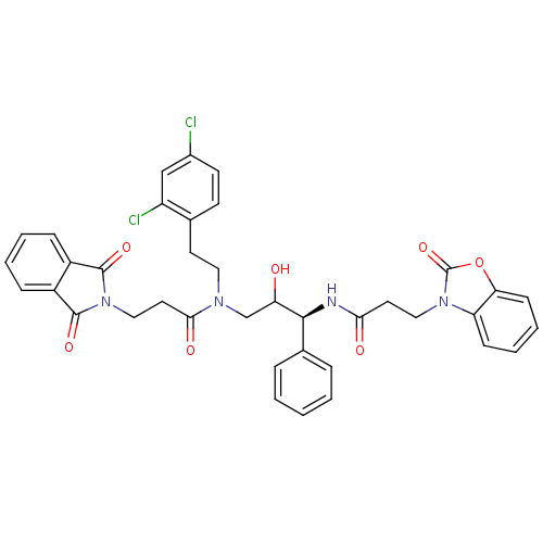 Chemical structure of BindingDB Monomer ID 36564
