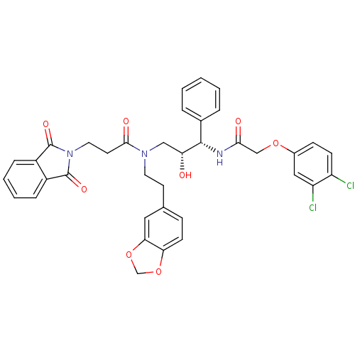 Chemical structure of BindingDB Monomer ID 36568