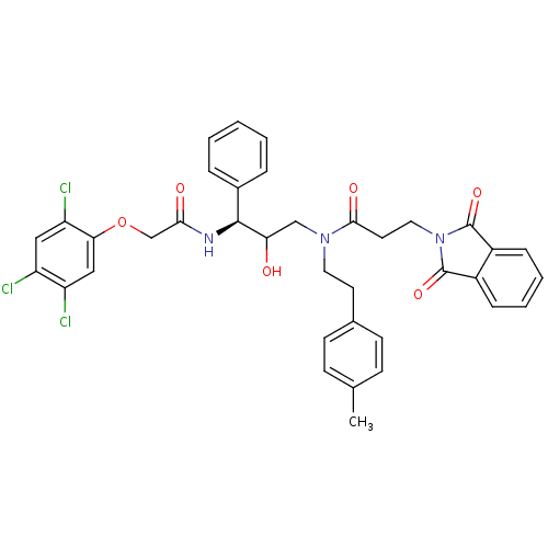 Chemical structure of BindingDB Monomer ID 36573