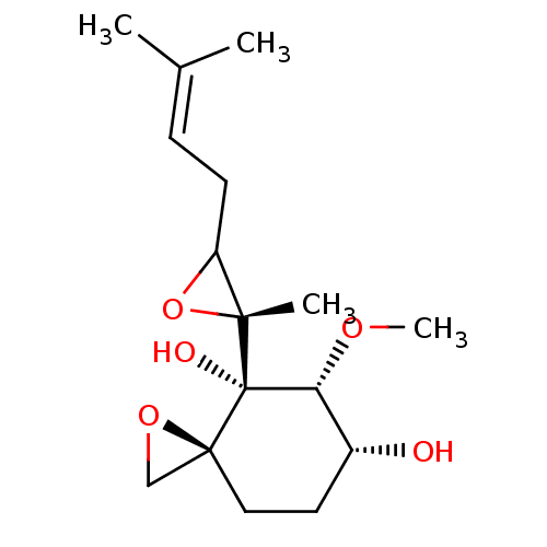 Chemical structure of BindingDB Monomer ID 36596
