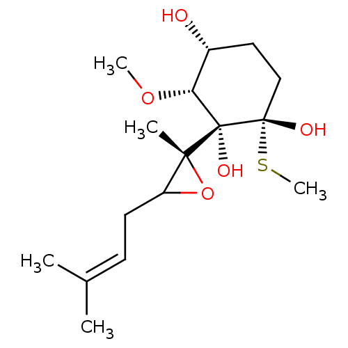 Chemical structure of BindingDB Monomer ID 36599