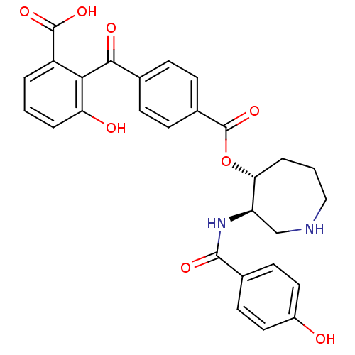Chemical structure of BindingDB Monomer ID 36603