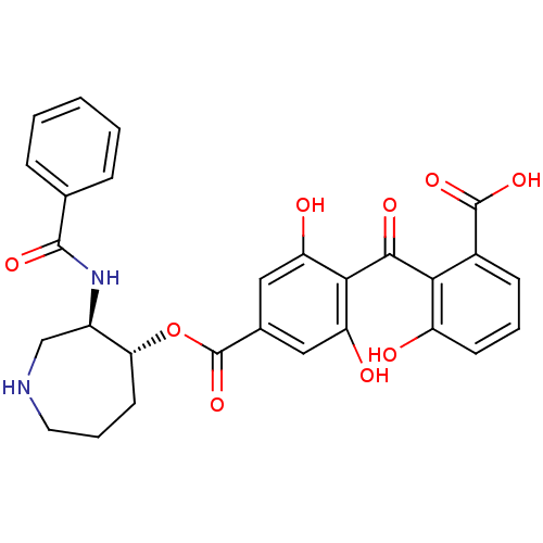 Chemical structure of BindingDB Monomer ID 36604
