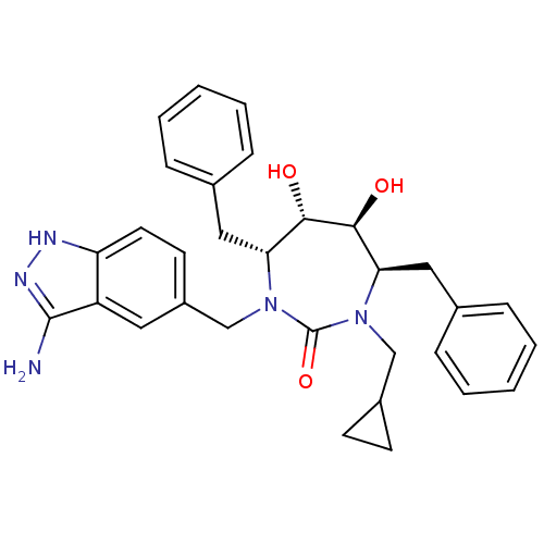 Chemical structure of BindingDB Monomer ID 36655