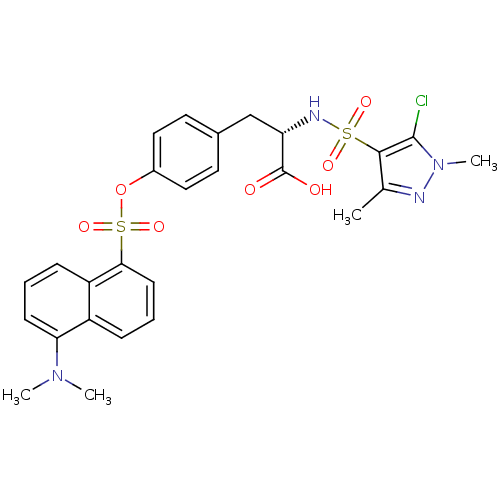 Chemical structure of BindingDB Monomer ID 36694
