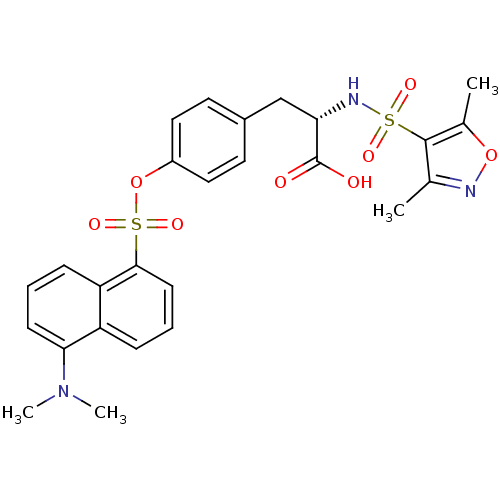 Chemical structure of BindingDB Monomer ID 36695