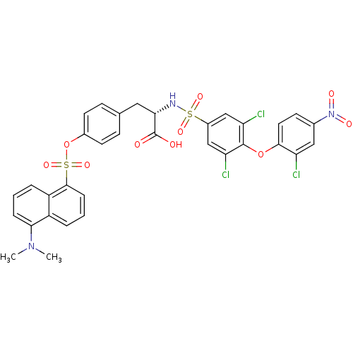 Chemical structure of BindingDB Monomer ID 36707