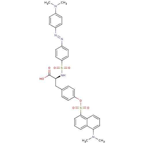 Chemical structure of BindingDB Monomer ID 36708