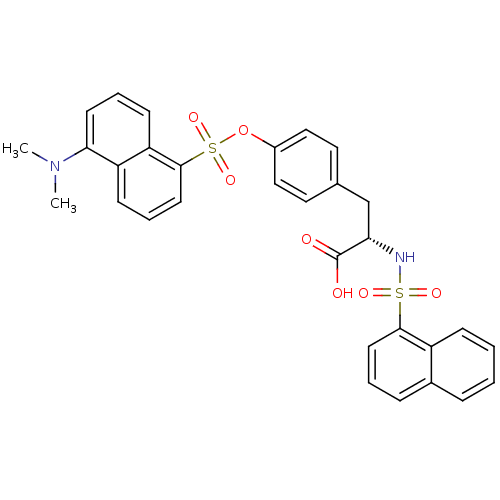 Chemical structure of BindingDB Monomer ID 36709