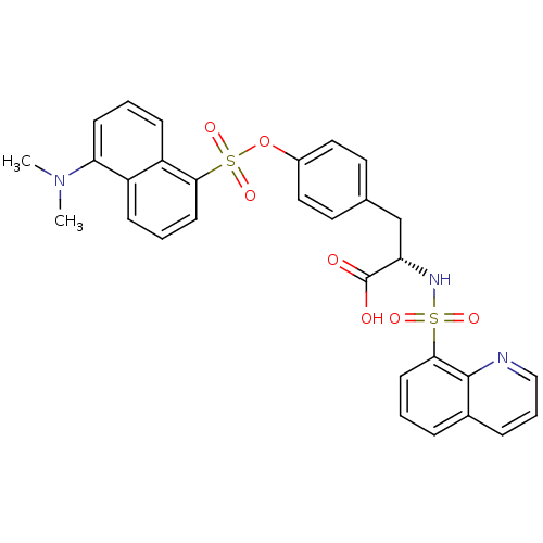 Chemical structure of BindingDB Monomer ID 36710