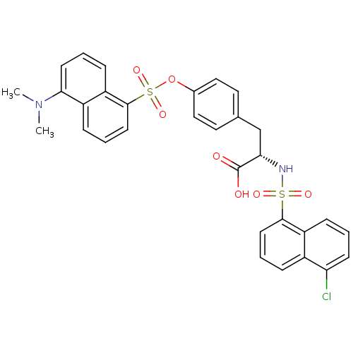 Chemical structure of BindingDB Monomer ID 36711