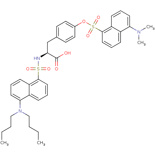 Chemical structure of BindingDB Monomer ID 36712