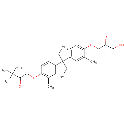 Chemical structure of BindingDB Monomer ID 36722