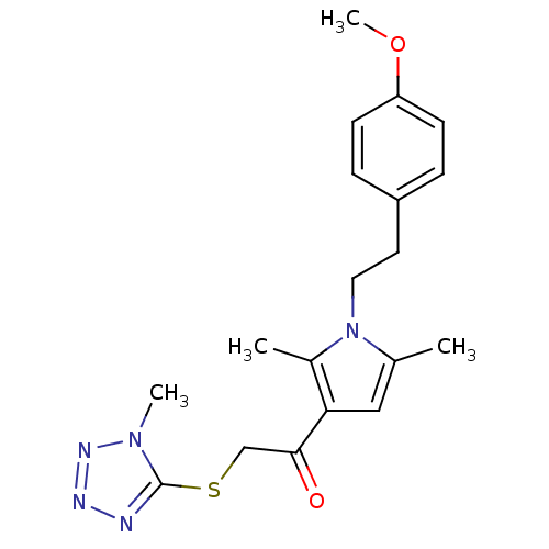 Chemical structure of BindingDB Monomer ID 37329