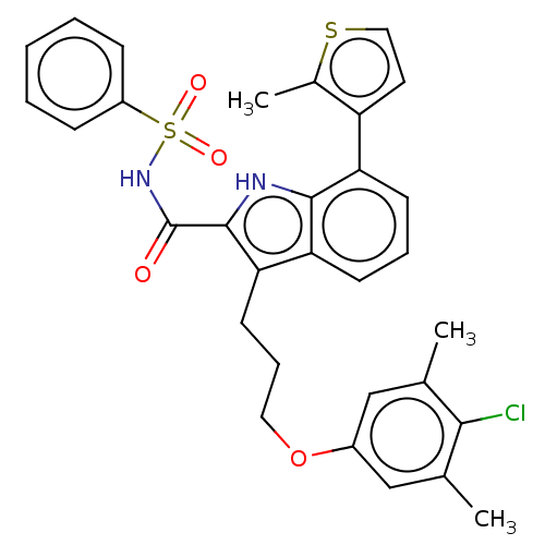 Chemical structure of BindingDB Monomer ID 38109