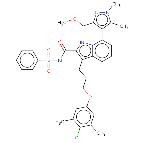 Chemical structure of BindingDB Monomer ID 38150