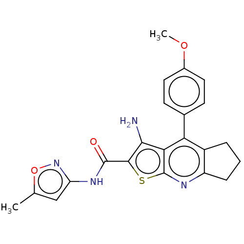 Chemical structure of BindingDB Monomer ID 38438