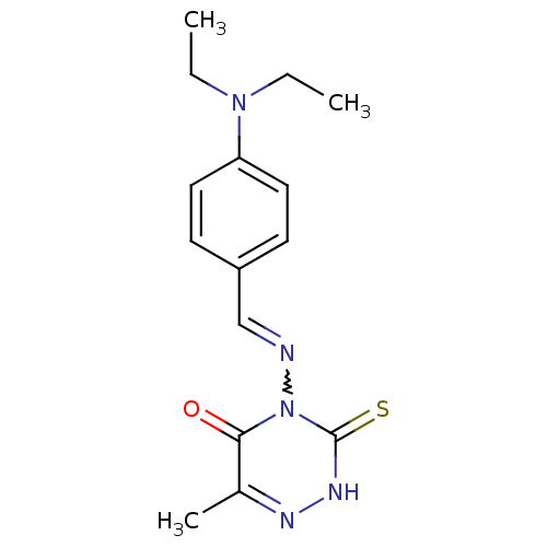 Chemical structure of BindingDB Monomer ID 38500