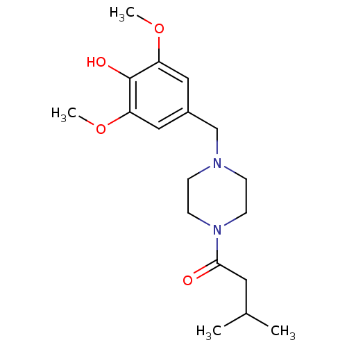 Chemical structure of BindingDB Monomer ID 38544