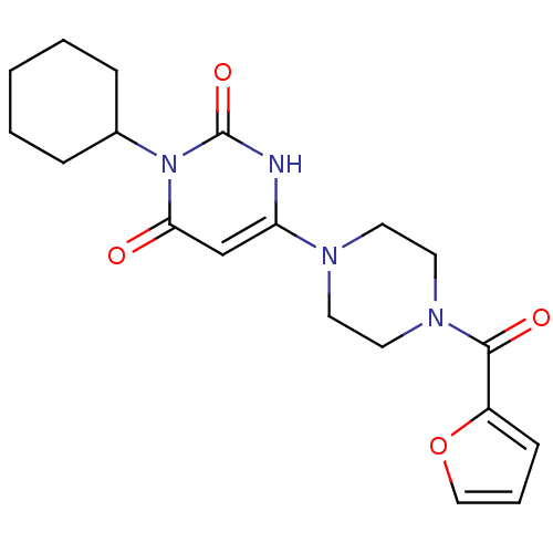 Chemical structure of BindingDB Monomer ID 38817