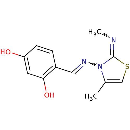 Chemical structure of BindingDB Monomer ID 38939
