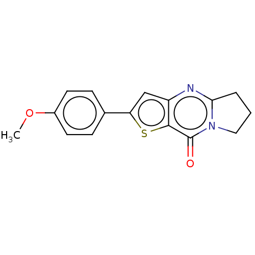 Chemical structure of BindingDB Monomer ID 39016