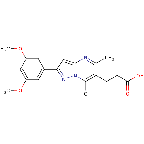 Chemical structure of BindingDB Monomer ID 39039