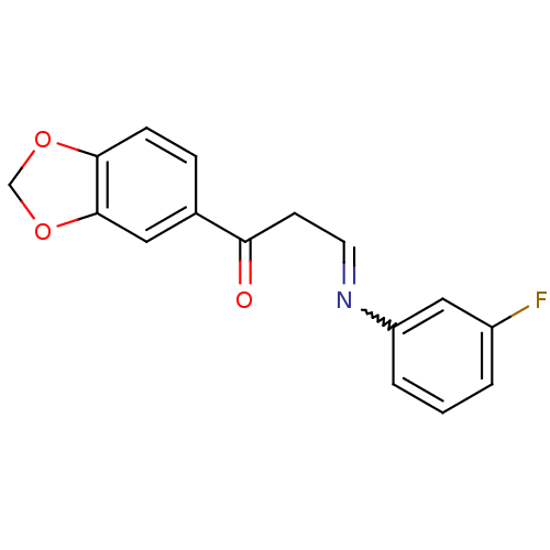 Chemical structure of BindingDB Monomer ID 39071
