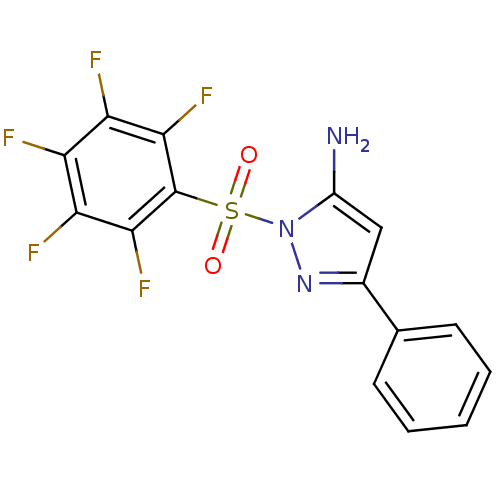 Chemical structure of BindingDB Monomer ID 39126