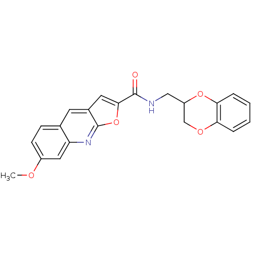 Chemical structure of BindingDB Monomer ID 39245