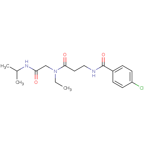 Chemical structure of BindingDB Monomer ID 39376