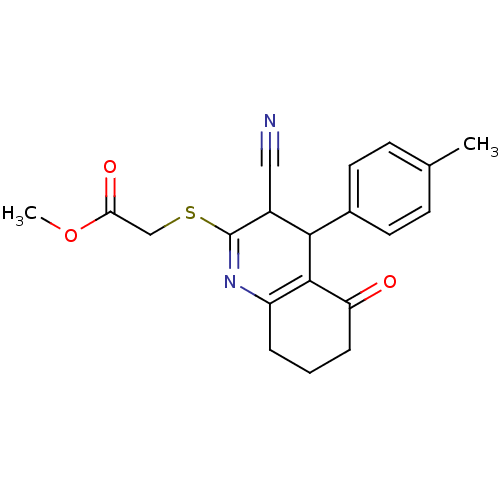 Chemical structure of BindingDB Monomer ID 39381