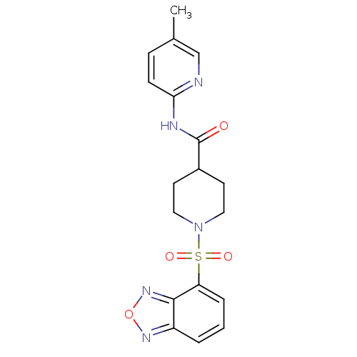 Chemical structure of BindingDB Monomer ID 39389