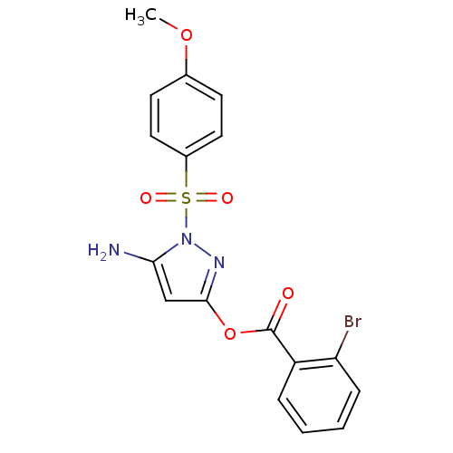 Chemical structure of BindingDB Monomer ID 39394